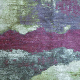 Chenille Velvet Purple Home Decor Fabric—100% Polyester—Woven Backing—54" Inches Wide—Sold by the Yard